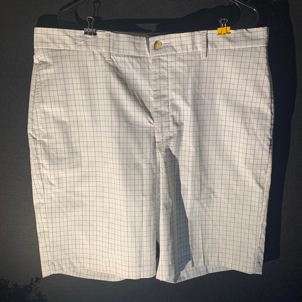 Greg Norman Limited Edition Mini Check Shorts